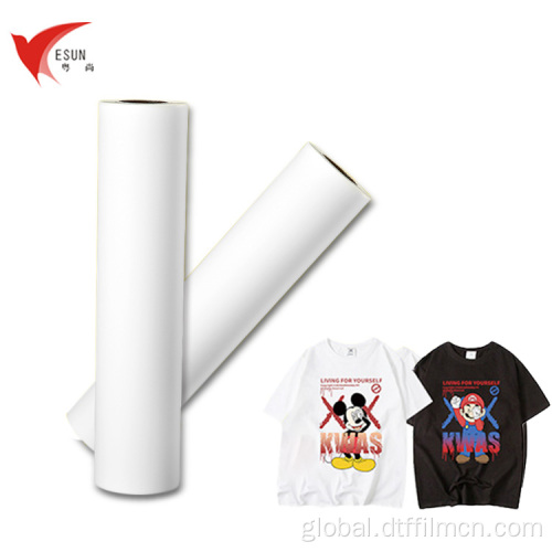 Double Sided Film 75um double side matte DTF film roll Factory